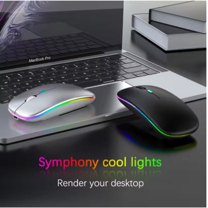 PC Mouse Wireless USB Wireless Mouse Computer Notebook Laptop Wireless Mouse Rechargeable