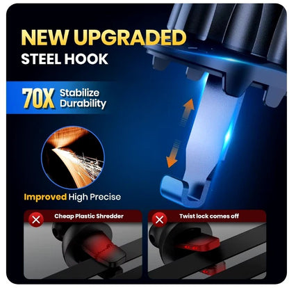 TOPK Durable Car Phone Holder Air Vent Hook Mount Universal Phone Mount for Car